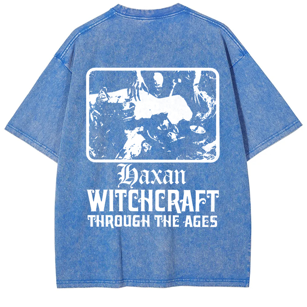 Unisex Vintage Häxan Witchcraft Through The Ages Horror Movie t-Shirt