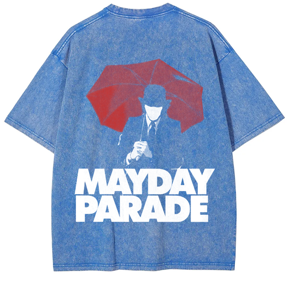 Unisex Vintage  Mayday Parade Rock Band  t-Shirt