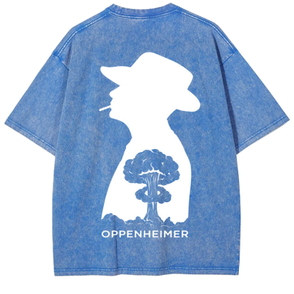 Unisex Vintage  Oppenheimer Movie  t-Shirt