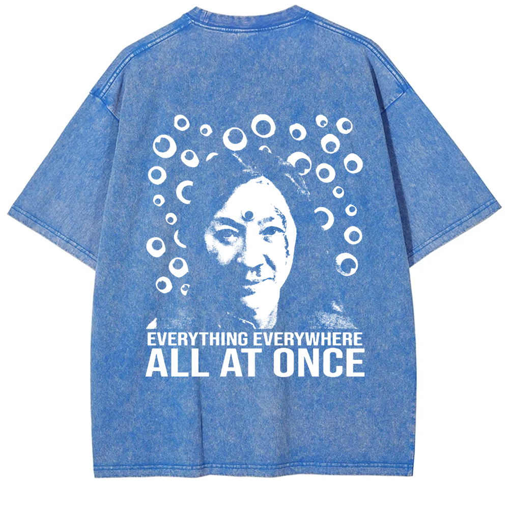 Unisex Vintage  Everything Everywhere All at Once Movie t-Shirt