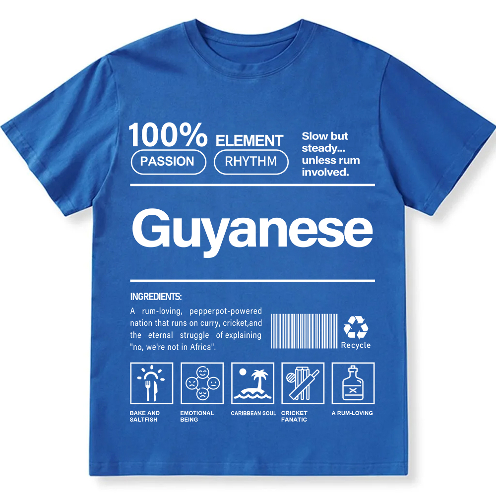 Guyanese Unisex Fit  Cotton T-Shirt wearishow