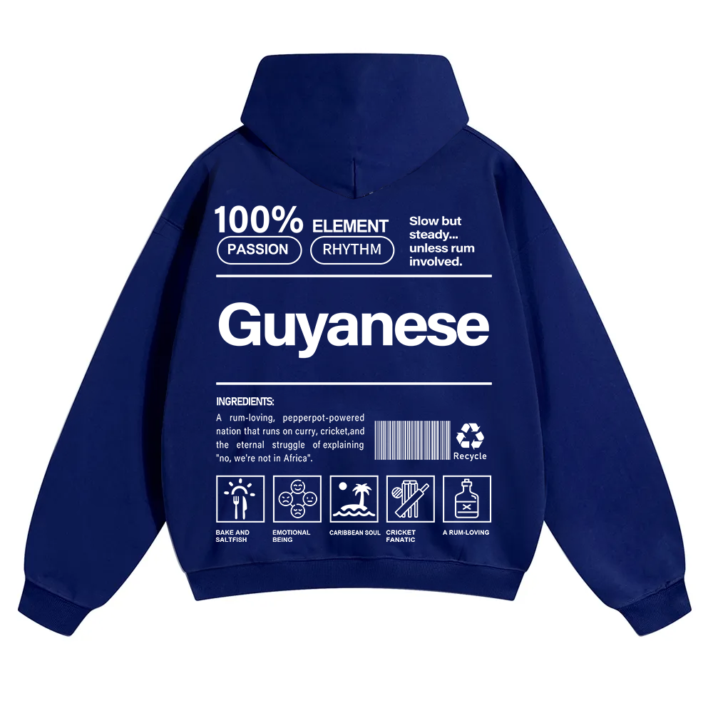Guyanese Unisex Fit Color Hoodie wearishow
