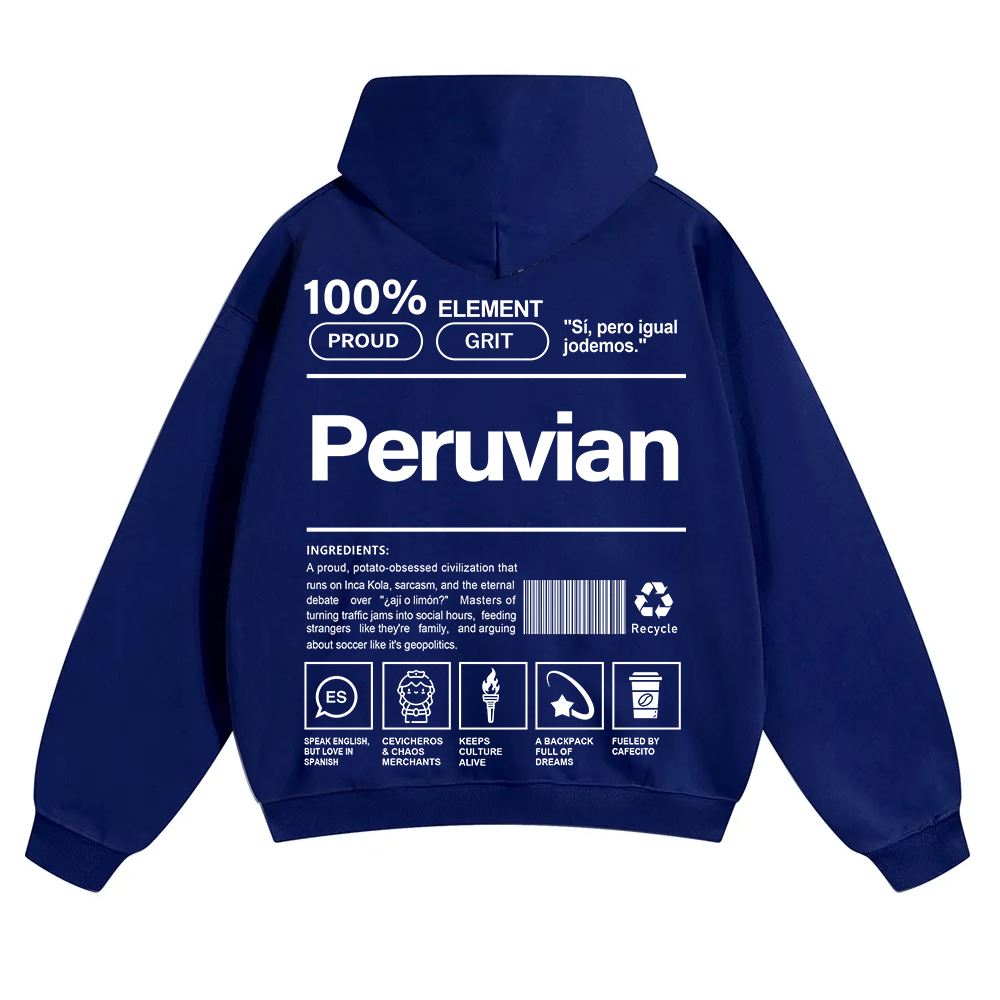 Peruvian Unisex Fit Color Hoodie wearishow