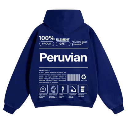 Peruvian Unisex Fit Color Hoodie wearishow