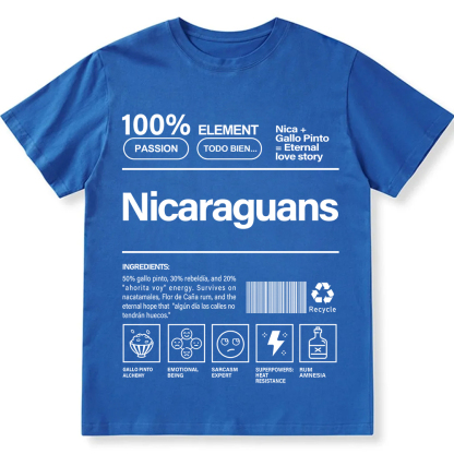 Nicaraguans Unisex Fit  Cotton T-Shirt wearishow