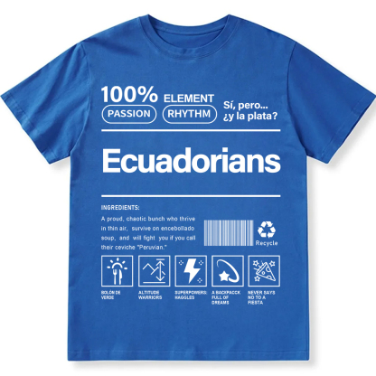Ecuadorians Unisex Fit  Cotton T-Shirt wearishow