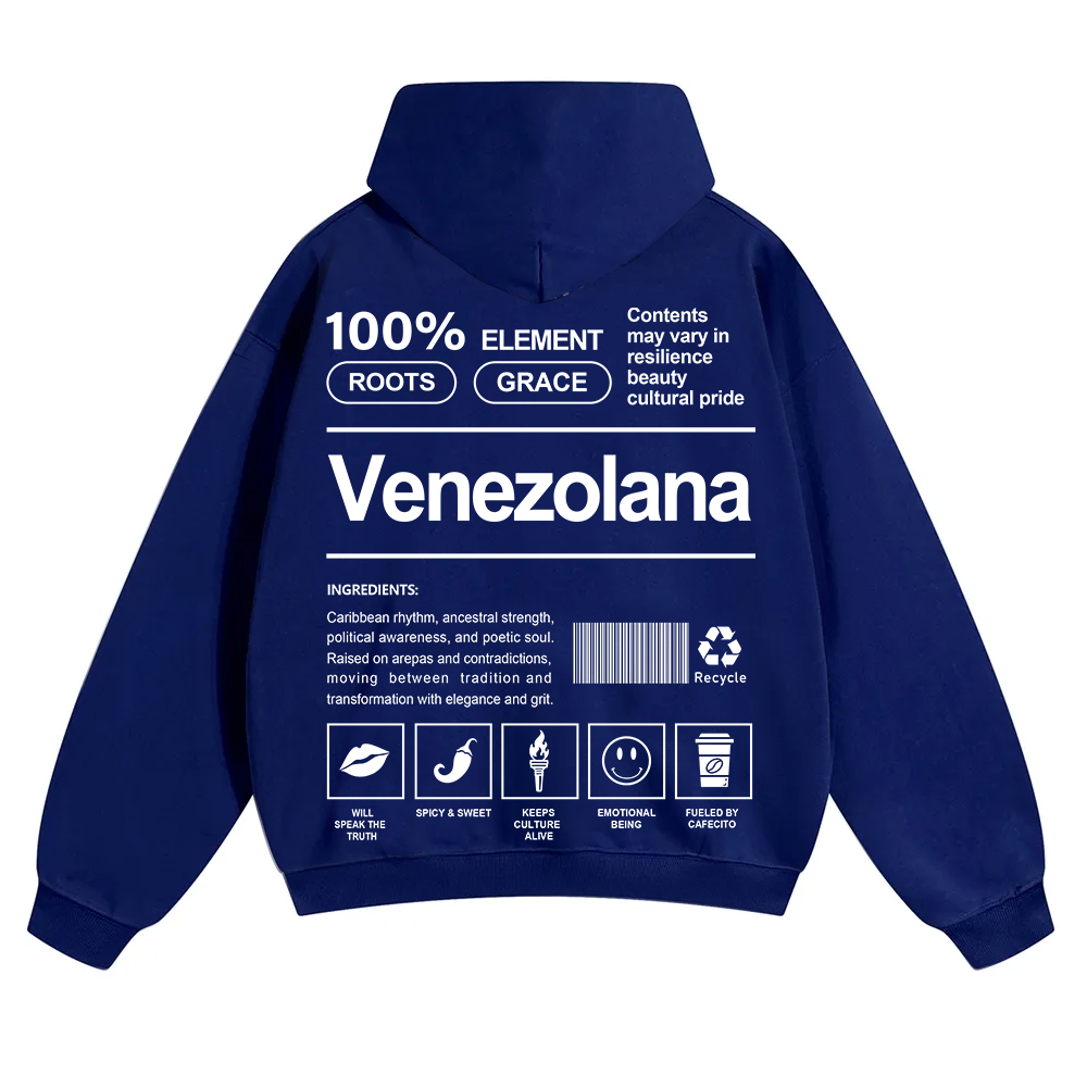Venezolana Unisex Fit Color Hoodie wearishow