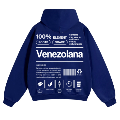 Venezolana Unisex Fit Color Hoodie wearishow