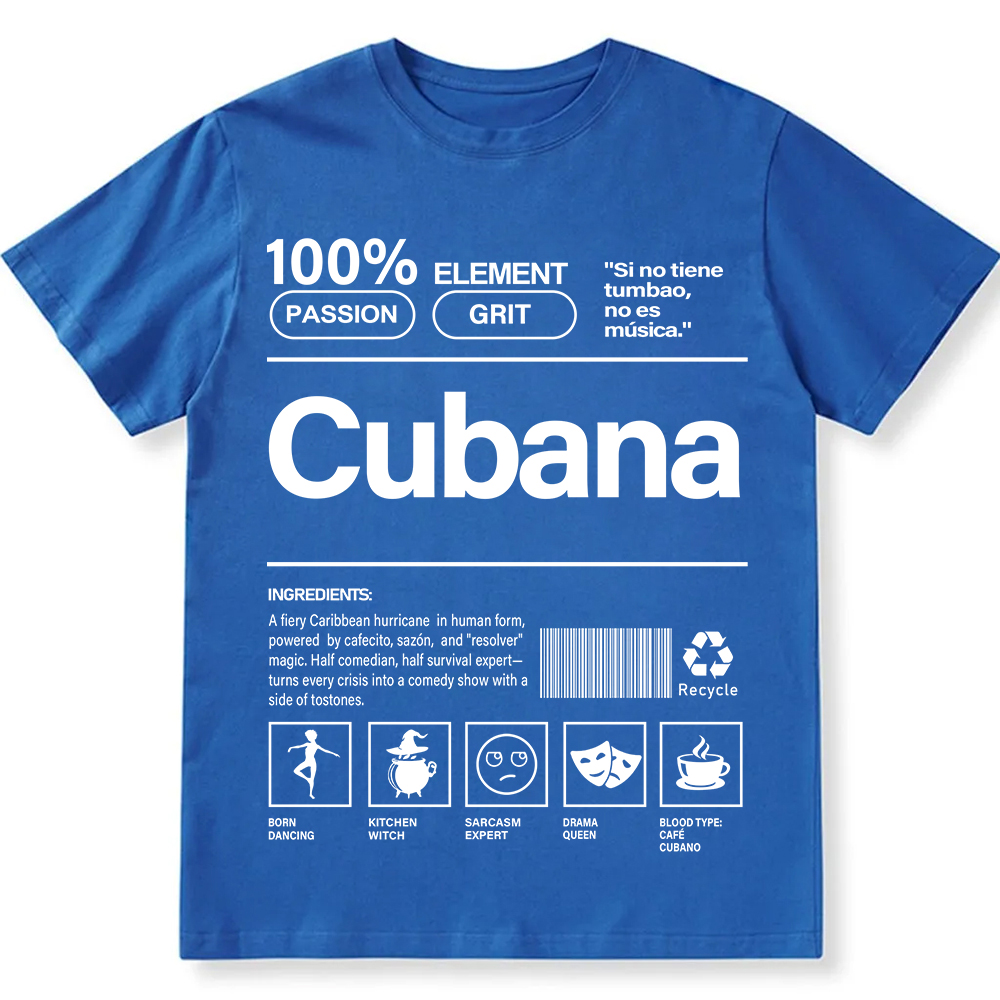 Cubana Unisex Fit  Cotton T-Shirt wearishow