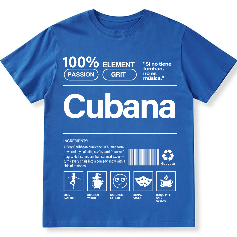 Cubana Unisex Fit  Cotton T-Shirt wearishow