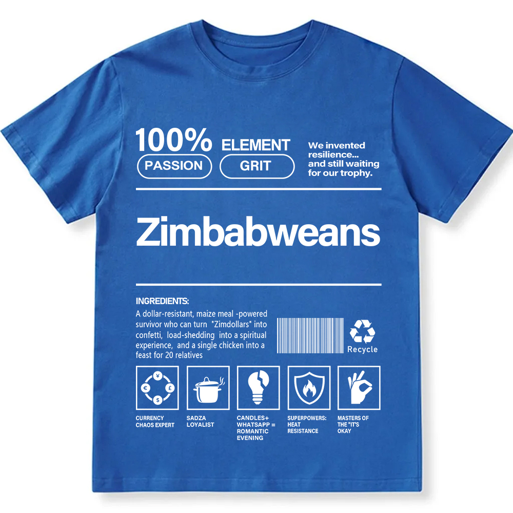 Zimbabweans Unisex Fit  Cotton T-Shirt wearishow