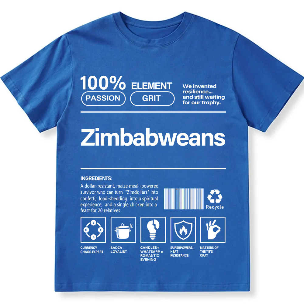 Zimbabweans Unisex Fit  Cotton T-Shirt wearishow