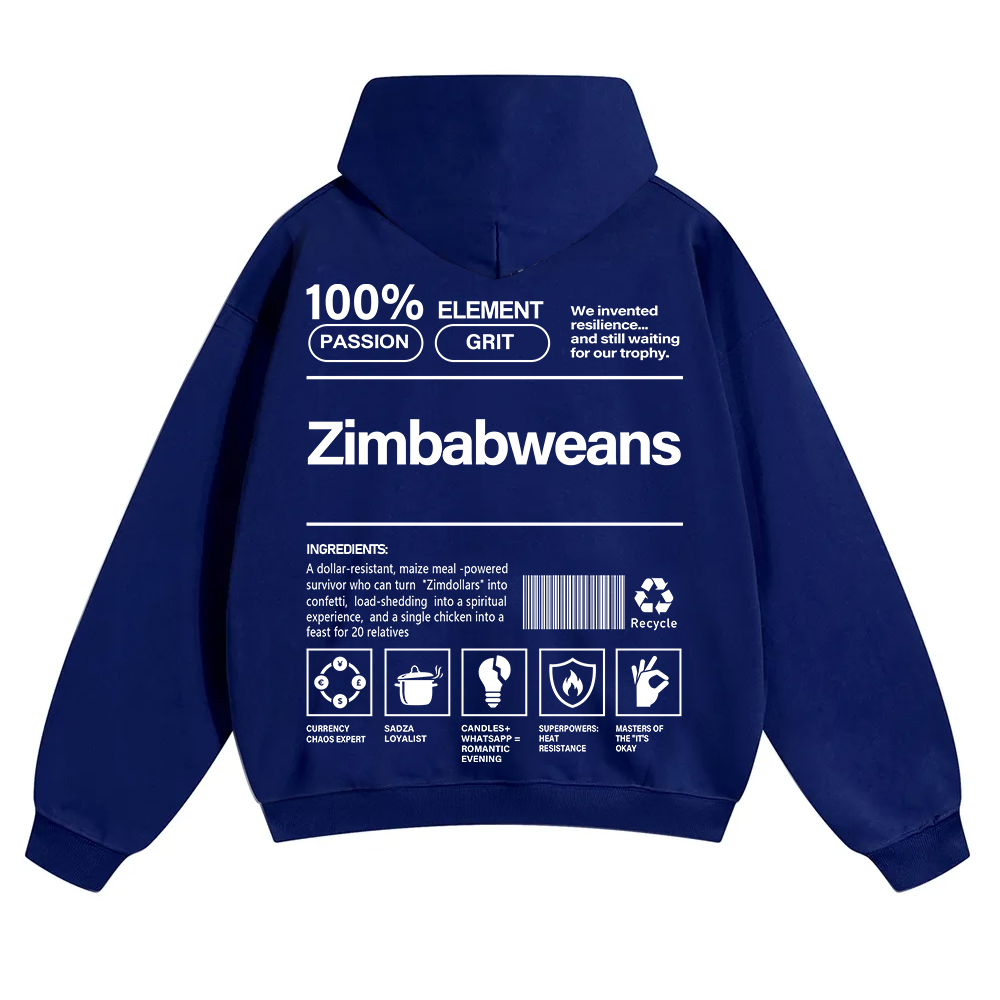 Zimbabweans Unisex Fit Color Hoodie wearishow