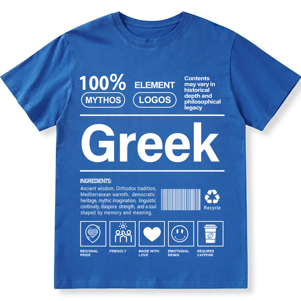Greek Unisex Fit  Cotton T-Shirt wearishow