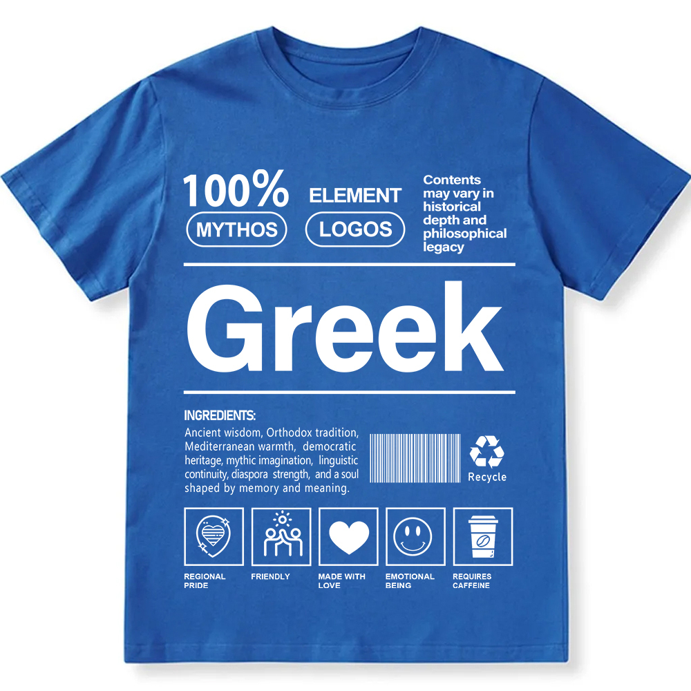 Greek Unisex Fit  Cotton T-Shirt wearishow