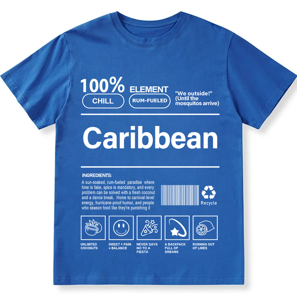 Caribbean Unisex Fit  Cotton T-Shirt wearishow