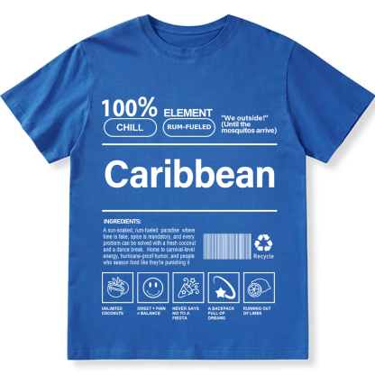 Caribbean Unisex Fit  Cotton T-Shirt wearishow