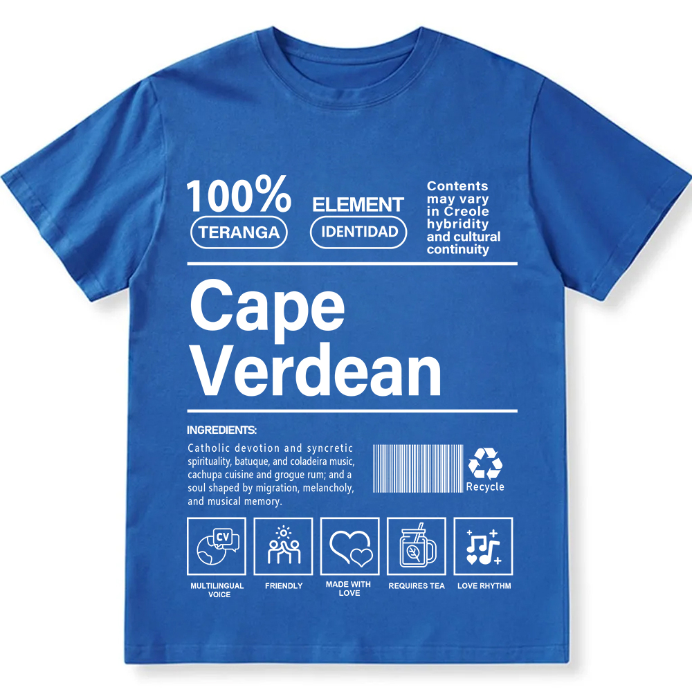 Cape Verdean Unisex Fit  Cotton T-Shirt wearishow