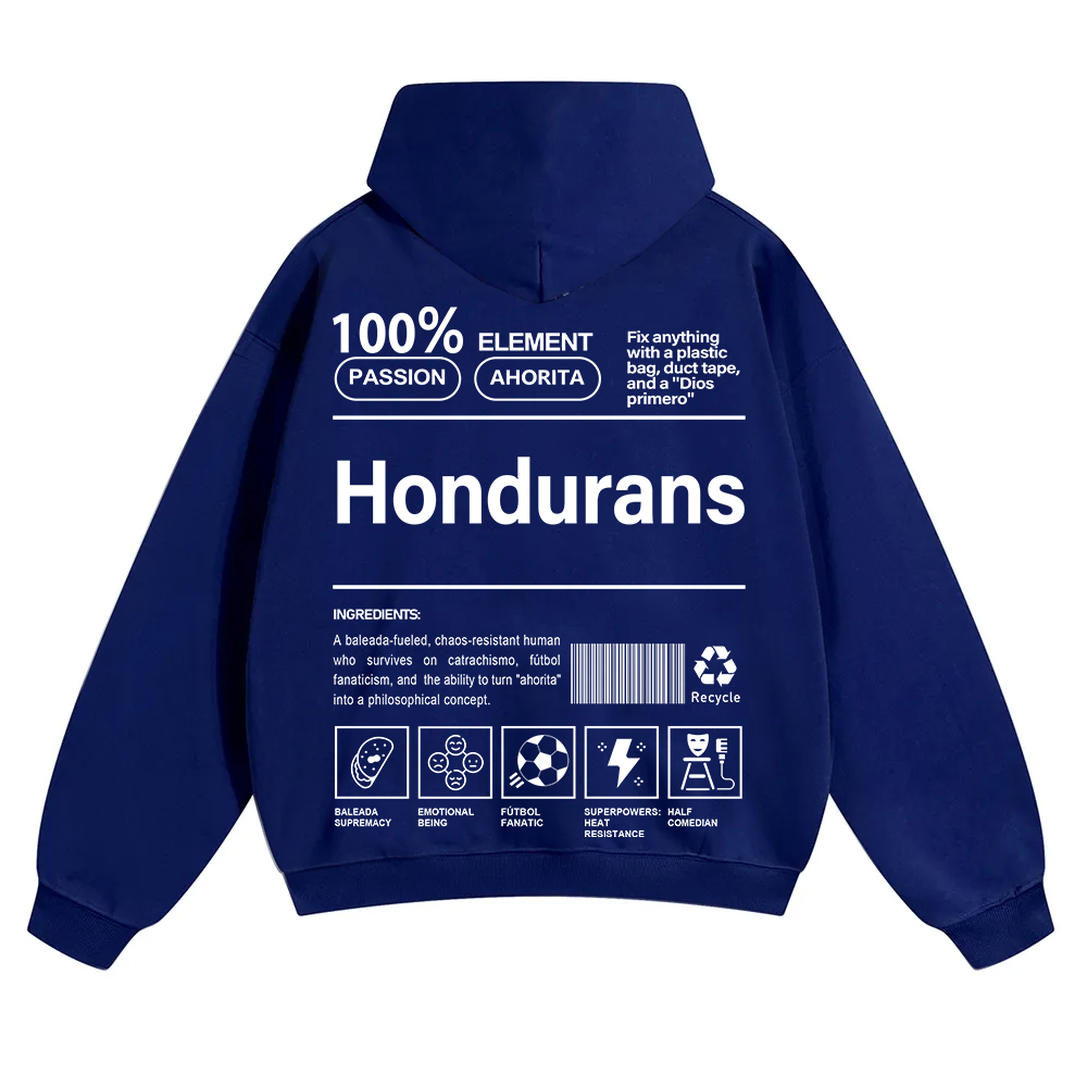 Hondurans Unisex Fit Color Hoodie wearishow