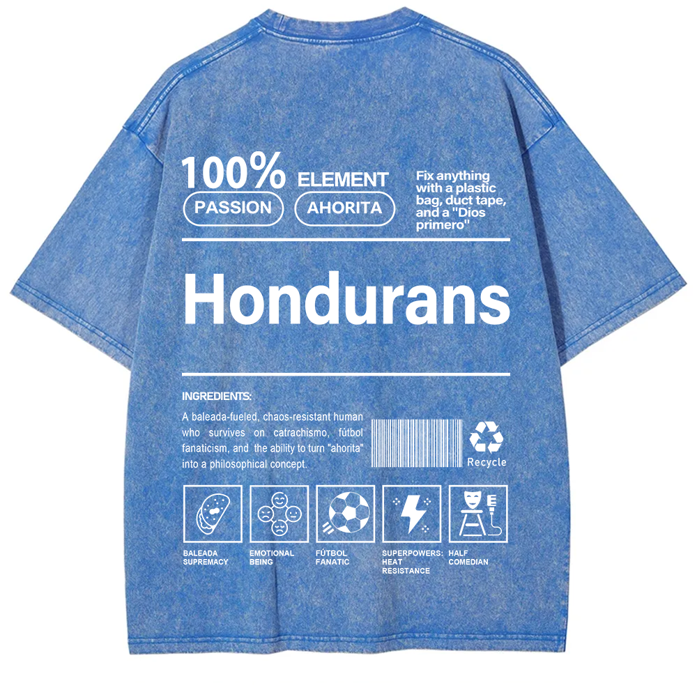 Hondurans Unisex Fit  Washed T-Shirt