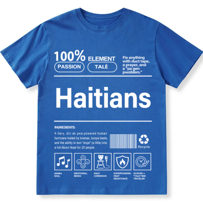 Haitians Unisex Fit  Cotton T-Shirt wearishow