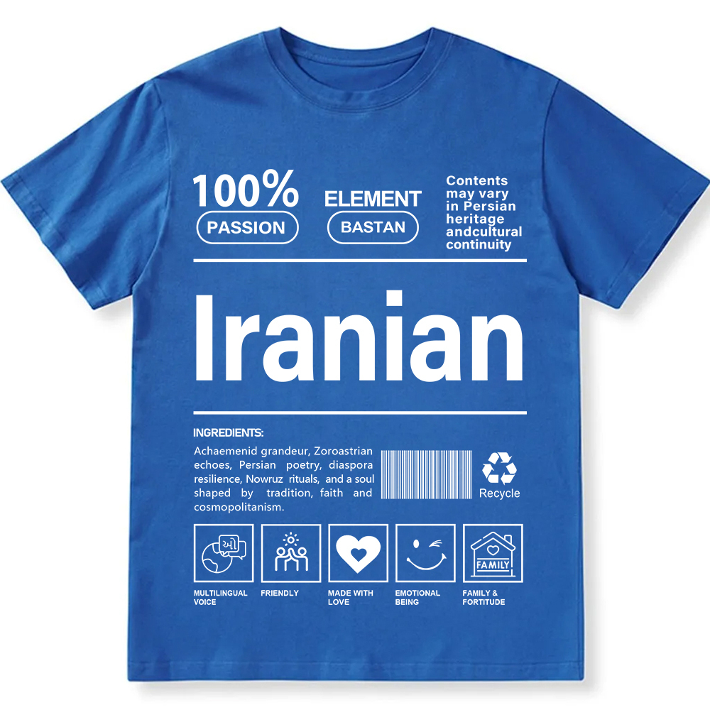 Iranian Unisex Fit Cotton T-Shirt wearishow