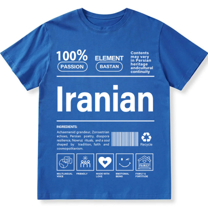 Iranian Unisex Fit  Cotton T-Shirt wearishow