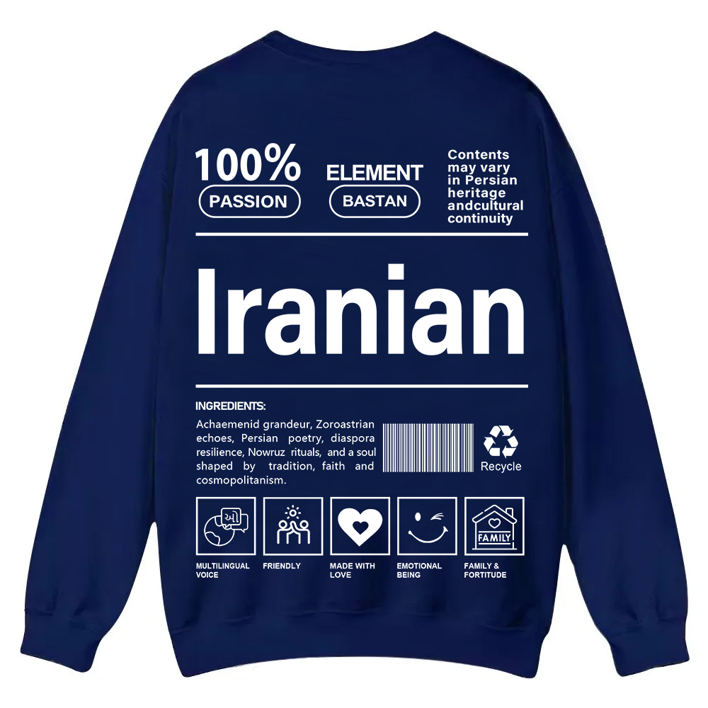 Iranian Unisex Fit  Casual Crewneck Sweatshirt wearishow