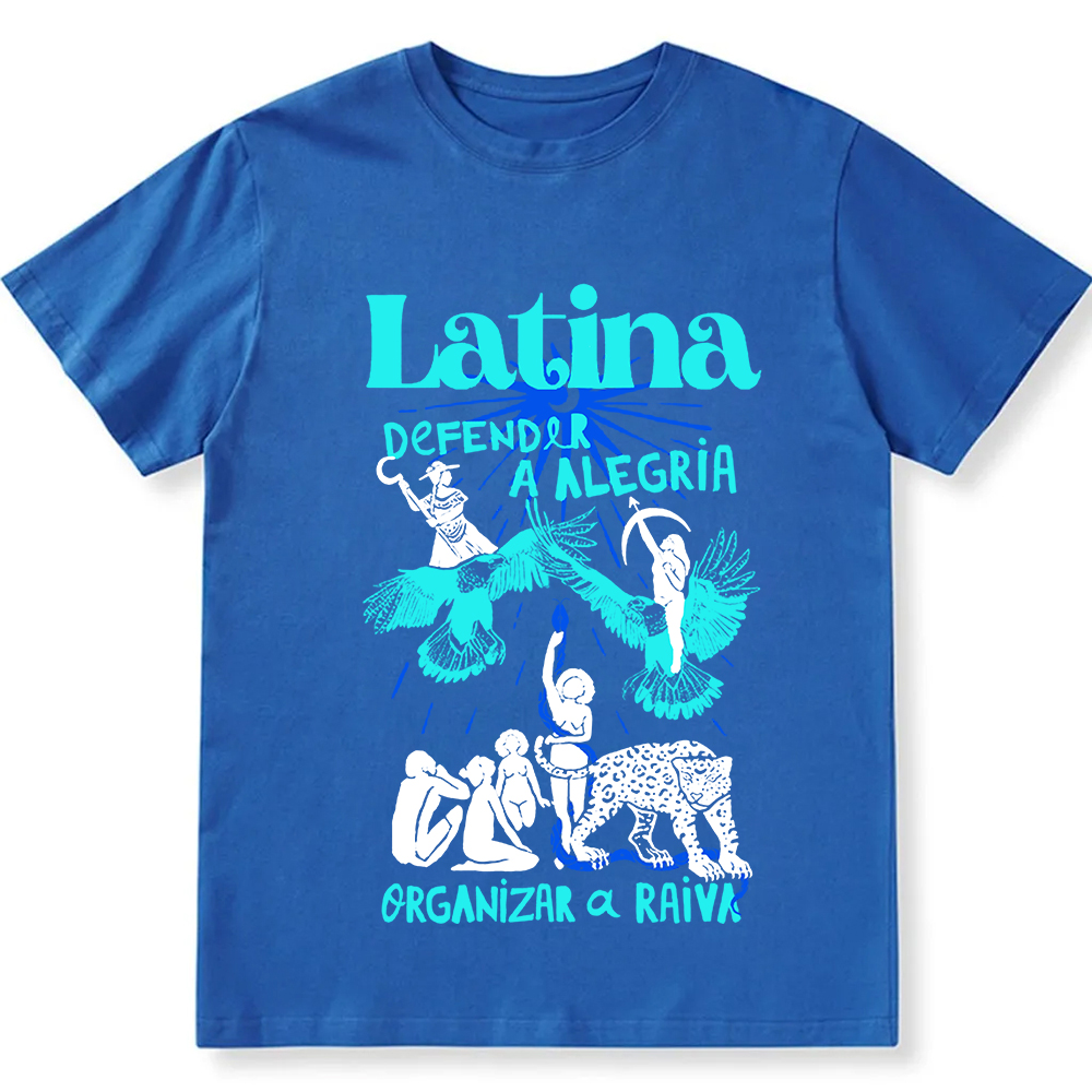 Latina Unisex Fit  Cotton T-Shirt wearishow