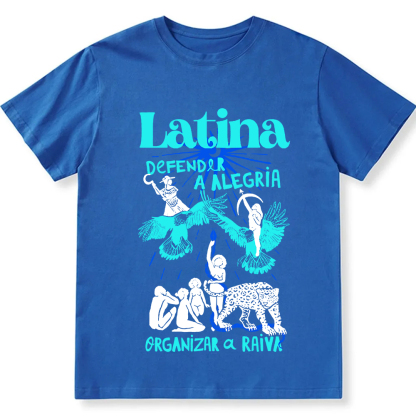 Latina Unisex Fit  Cotton T-Shirt wearishow