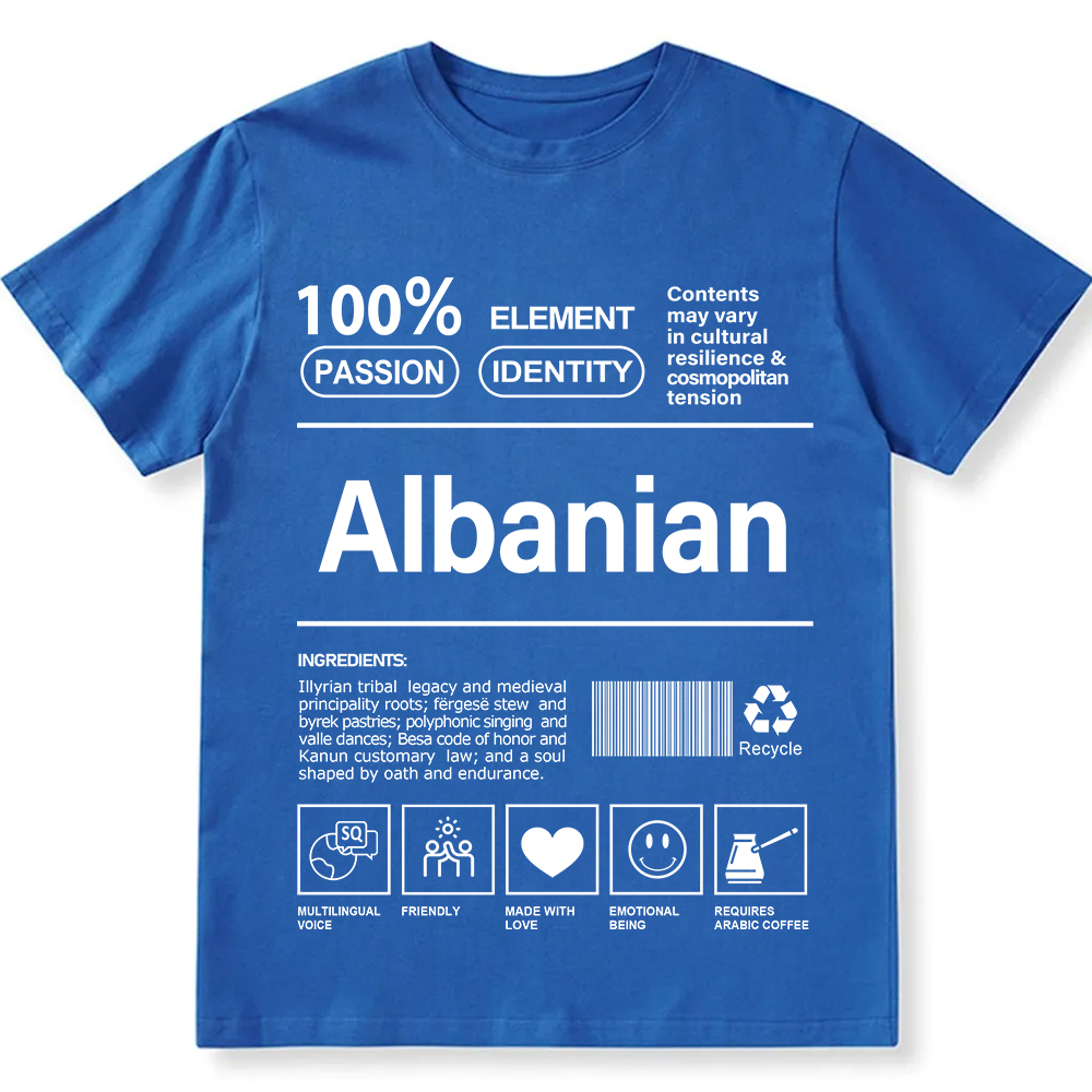 Albanian Unisex Fit  Cotton T-Shirt wearishow