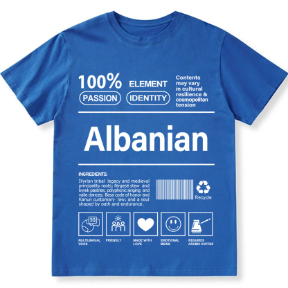Albanian Unisex Fit  Cotton T-Shirt wearishow