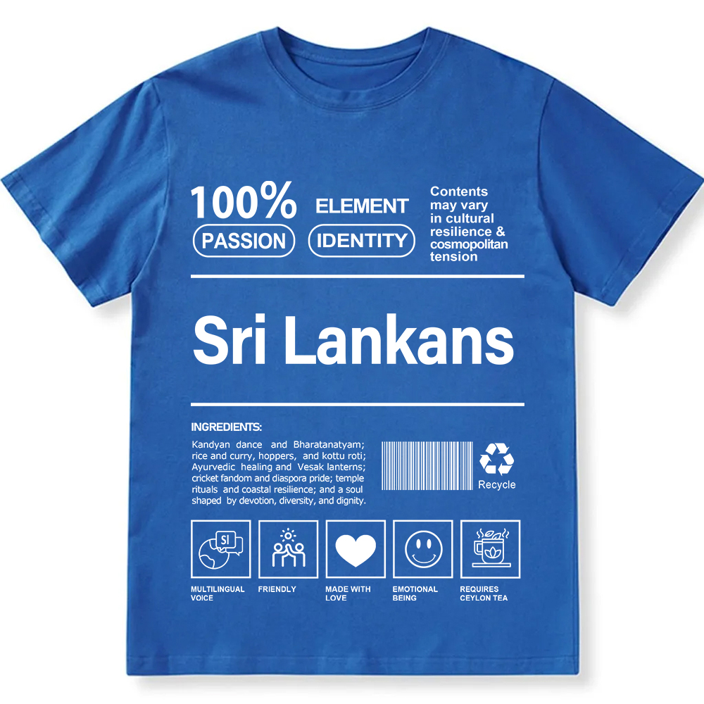 Sri Lankans Unisex Fit  Cotton T-Shirt wearishow
