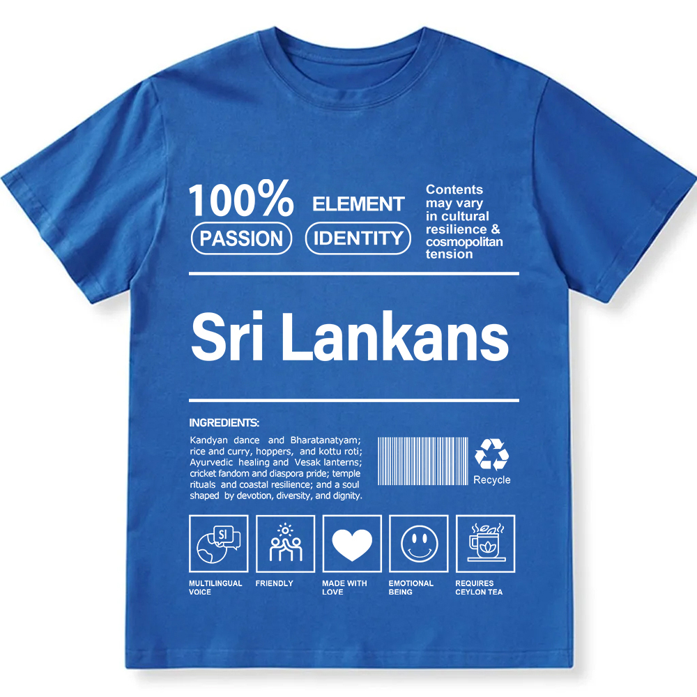 Sri Lankans Unisex Fit  Cotton T-Shirt wearishow