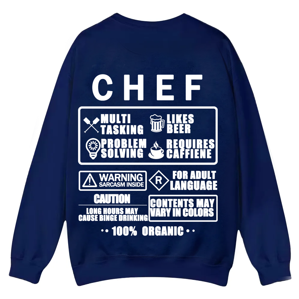  Chef Casual Crewneck Sweatshirt