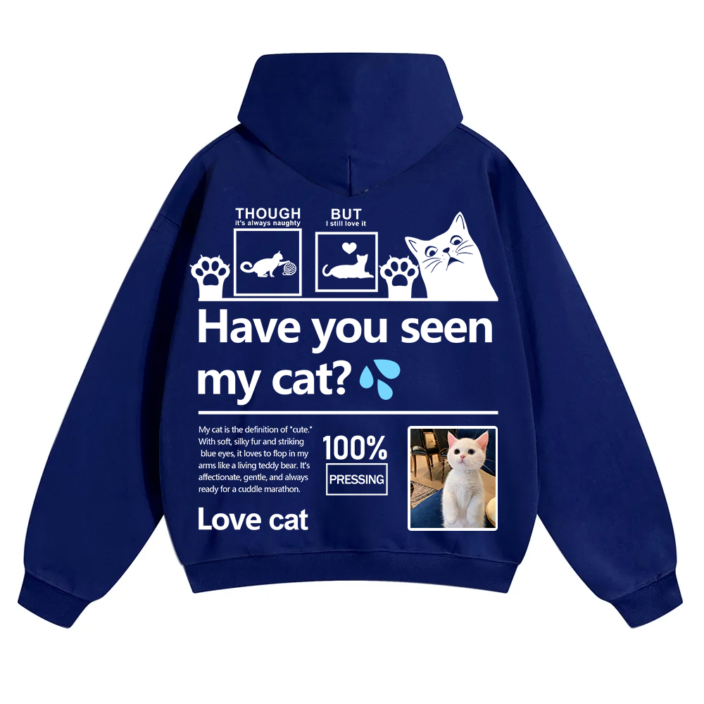 Cat Trick Customized Unisex Solid Color Hoodie wearishow
