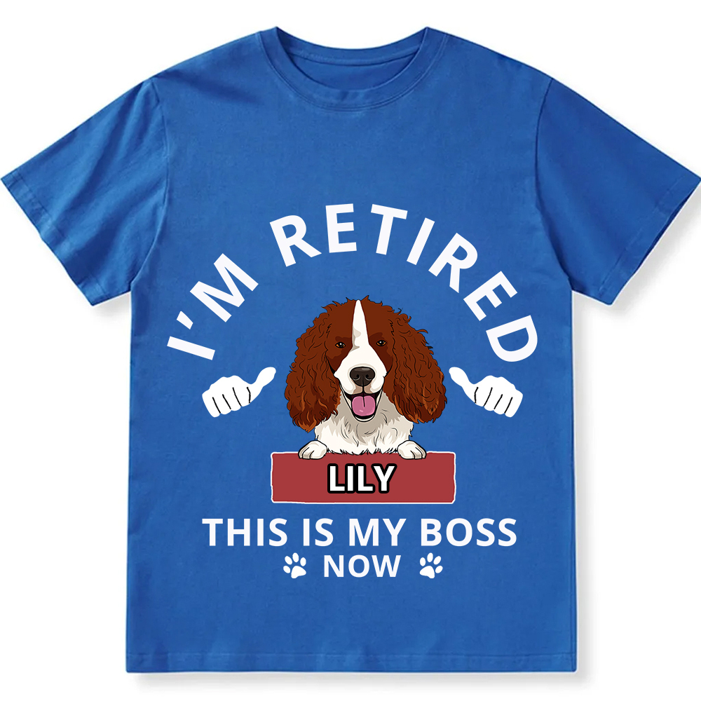 This Is My Boss  - Personalized Custom Unisex T-shirt