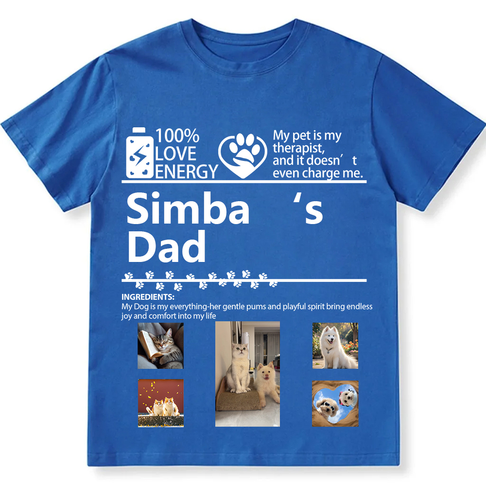 Pets Photos Creative Customized - Personalized Custom Unisex T-shirt