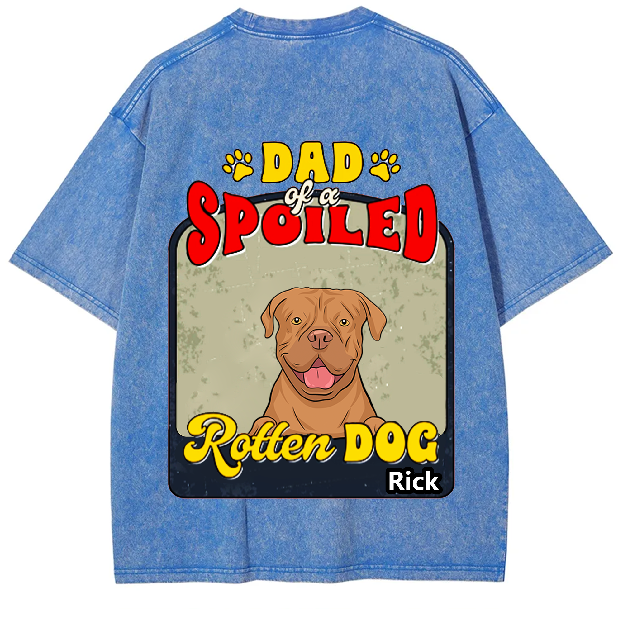Spoiled Rotten Dog Named - Personalized Custom Unisex T-shirt