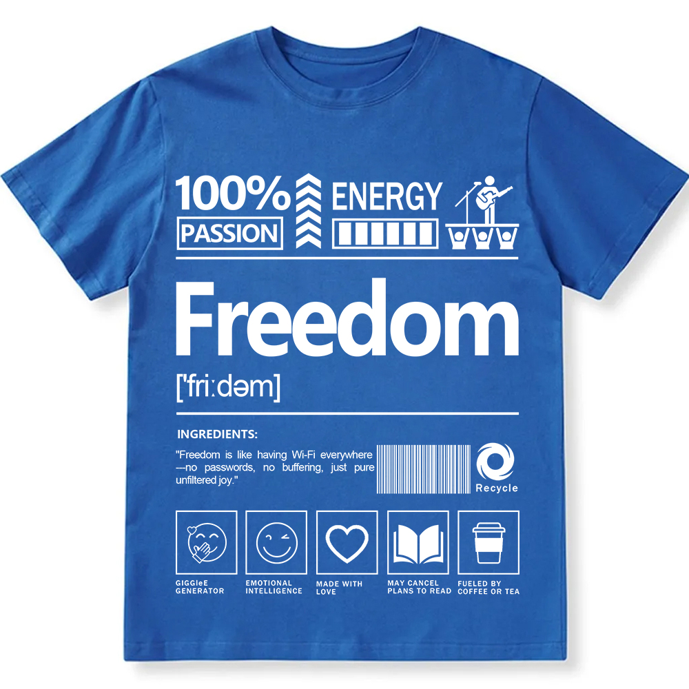Freedom Unisex Fit T-Shirt wearishow