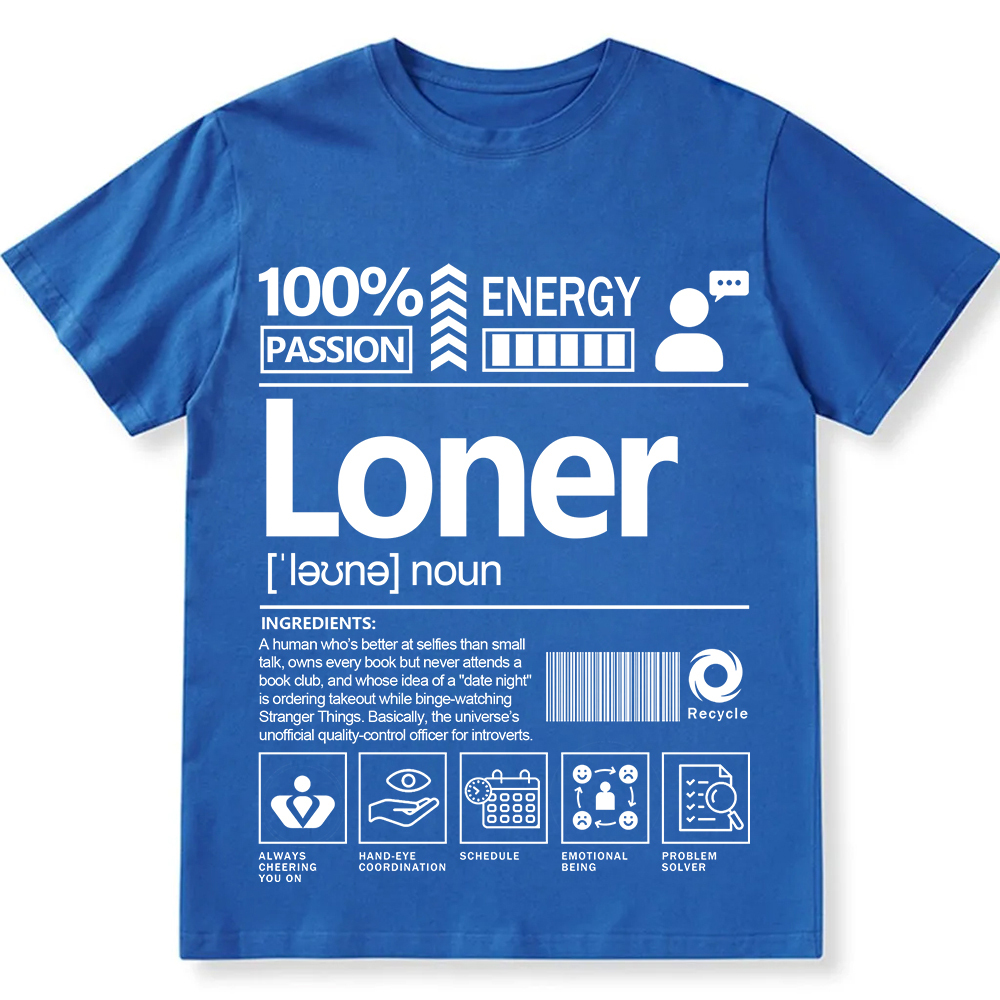 Loner Unisex Fit T-Shirt wearishow