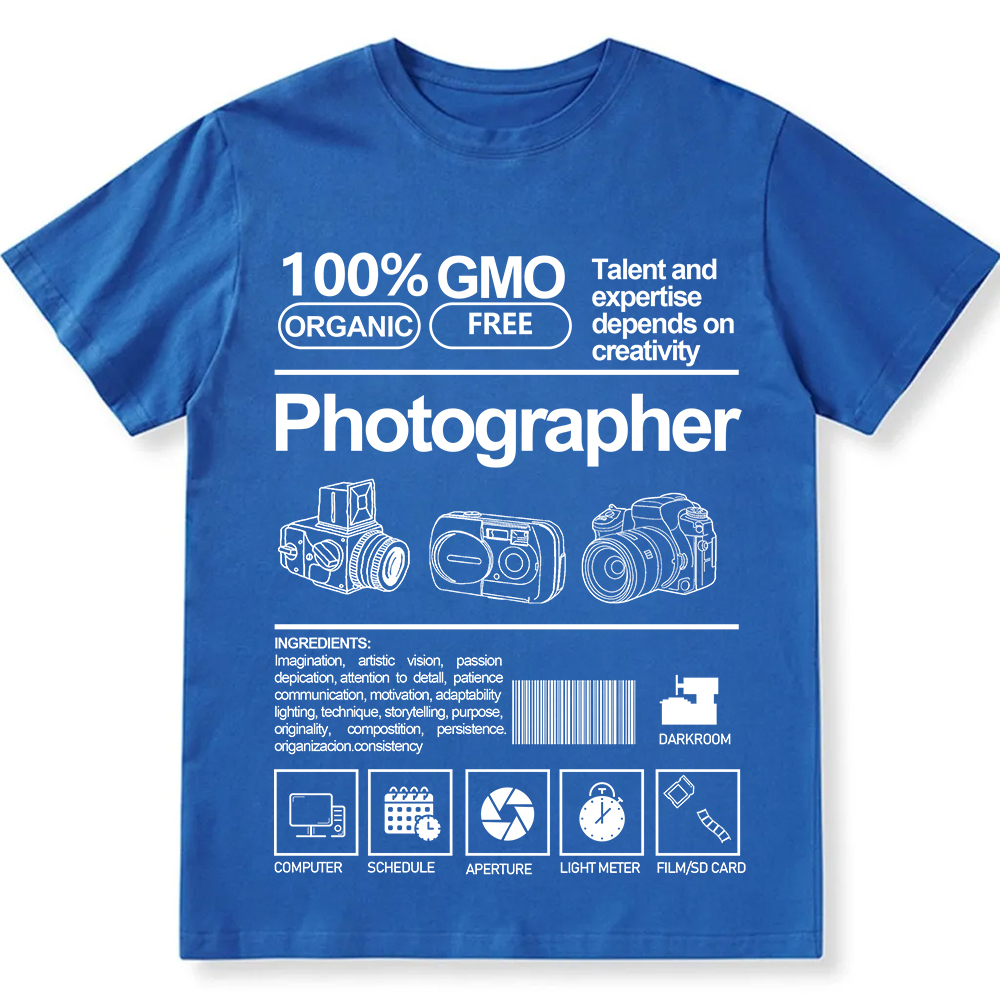 Photographer Unisex Fit Cotton T-Shirt wearishow