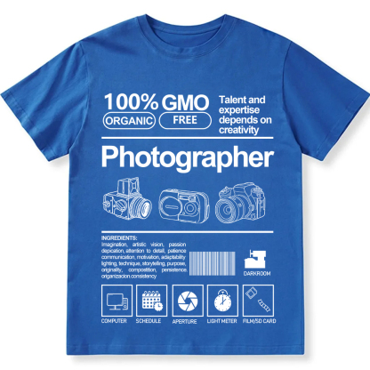 Photographer Unisex Fit Cotton T-Shirt wearishow