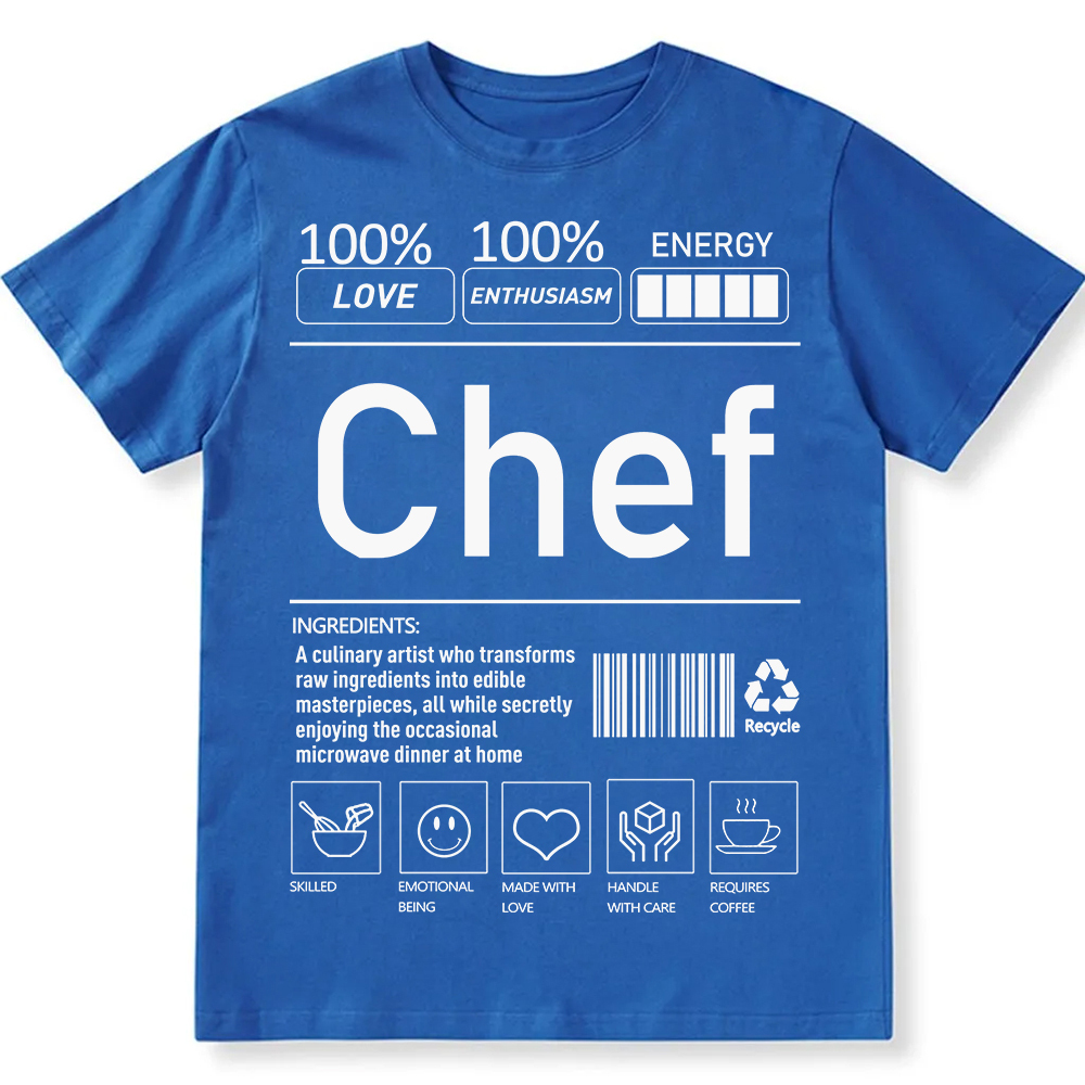 Chef Unisex Fit Cotton T-Shirt wearishow