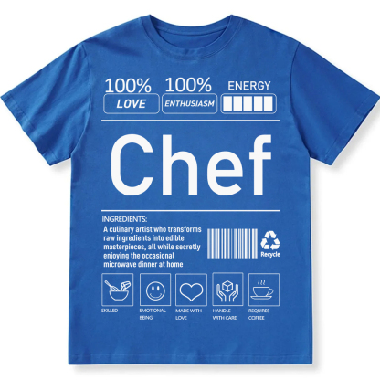 Chef Unisex Fit Cotton T-Shirt wearishow