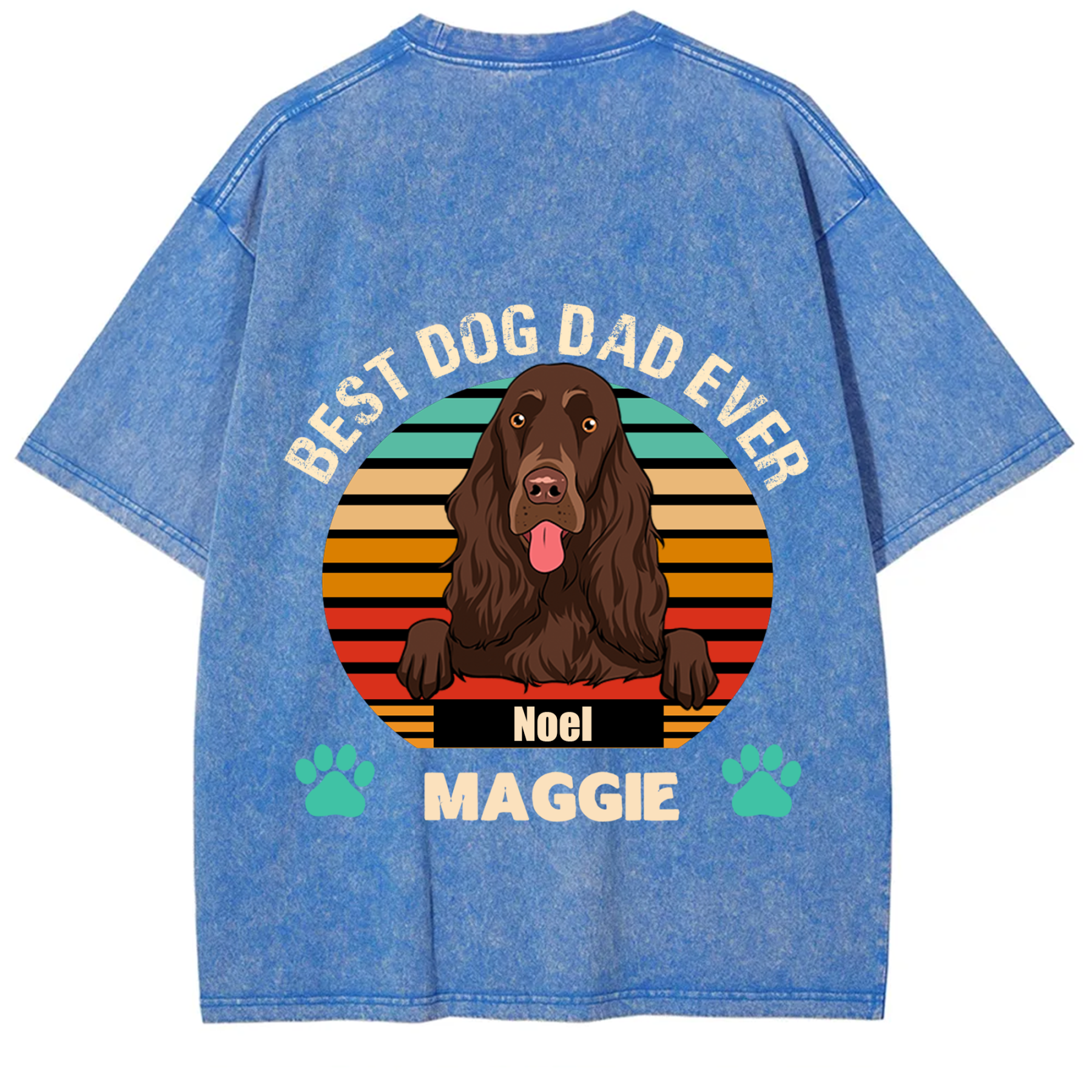 Best Dog Mom and Dad Ever - Personalized Custom Unisex T-shirt
