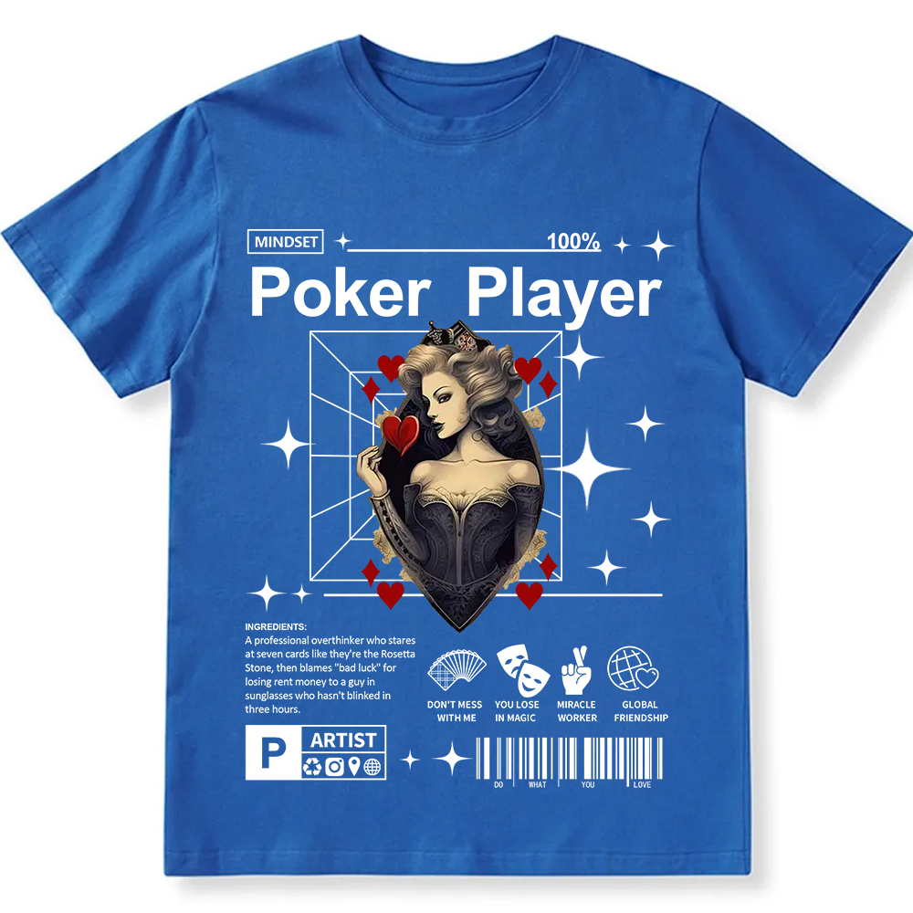 Poker Player Unisex Fit Cotton T-Shirt wearishow