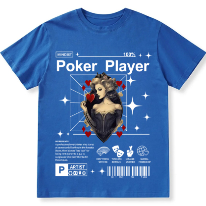 Poker Player Unisex Fit Cotton T-Shirt wearishow