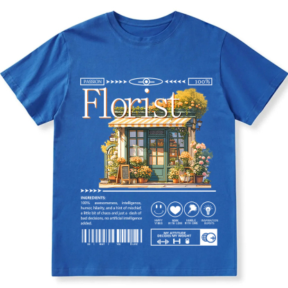 Florist Unisex Fit Cotton T-Shirt wearishow