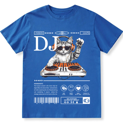 DJ Unisex Fit Cotton T-Shirt wearishow
